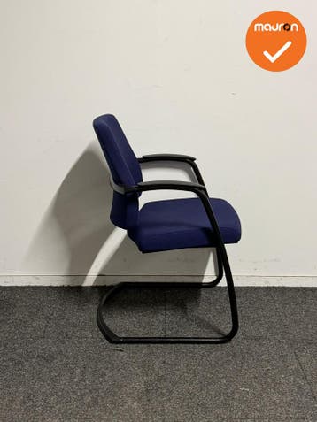 Vergaderstoel - BMA AXIA - Visit - Paars, Vergader- of Presentatieruimte, Ophalen of Verzenden, Gebruikt, Stoel