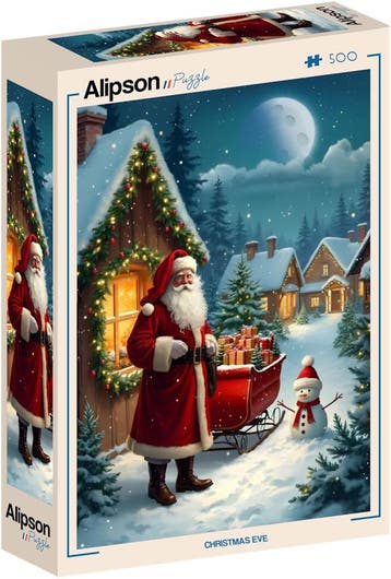 Christmas Night Puzzel (500 stukjes) | Alipson Puzzle -, Verzenden, Nieuw