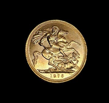Verenigd Koninkrijk. Elizabeth II. Sovereign 1976