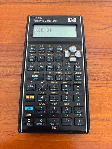 Hewlett Packard HP-35s Scientific Calculator - Computer -, Nieuw