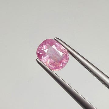 Zonder minimumprijs - 1 pcs Roze Saffier - 1.20 ct -, Nieuw