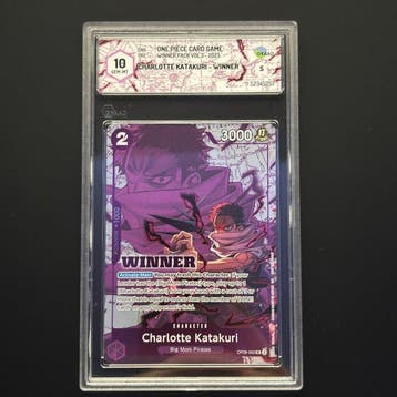 Bandai Graded card - One Piece - Charlotte Katakuri (Winner), Nieuw