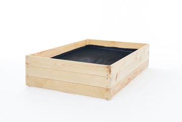 Moestuinbak Grenen 120x100 | Met Gronddoek | Laatste Stuks!, Ophalen of Verzenden, Nieuw