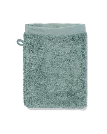 HEMA Washand hotelkwaliteit extra zacht groenblauw, Verzenden, Nieuw
