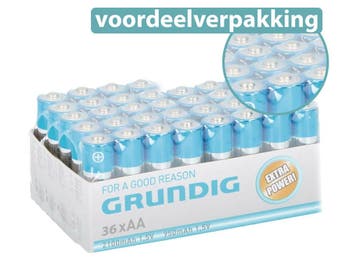 36 Grundig Batterijen - AA, Verzenden, Nieuw