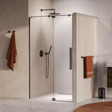 Brauer Stellar - Nisdeur - 2-Delig - Draaiend - Helder Glas, Ophalen of Verzenden, Nieuw, Rvs