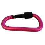Karabijnhaak / sleutelhanger - Roze, Ophalen of Verzenden, Nieuw