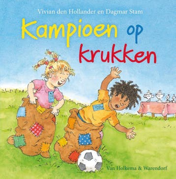 Kampioen op krukken / Lisa en Jimmy - Vivian den Hollander, Verzenden, Zo goed als nieuw, Vivian den Hollander