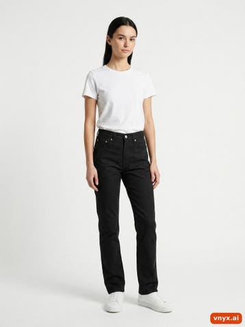 Levi Strauss & Co. Jeans Dames maat WW28 / L32 Zwart Vintage, Kleding | Dames, Ophalen of Verzenden, Nieuw