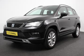 Zakelijke Lease |  SEAT Ateca 1.5 TSI 150 pk DSG Style, Automaat, Stof, Gebruikt, Zwart