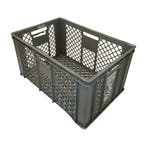 Stapelkrat, 600x400x320 mm, euronorm, grijs pp, gebruikt -, Ophalen of Verzenden