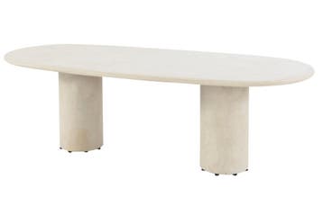 4SO Hampton ovale tuintafel 240x105 cm. - Mortex, Verzenden, Nieuw, Rond