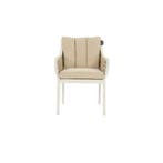 Apple Bee Milou dining stoel Oyster - Tuinstoel 62x48x82,5cm, Nieuw