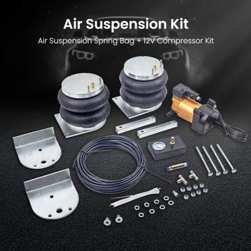 2x Luchtvering Kit + 12V Compressor geschikt voor Opel Mo..., Verzenden, Nieuw, Opel