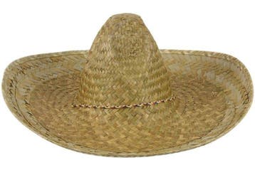 Sombrero hoed naturel populair, Ophalen of Verzenden, Nieuw