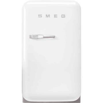 €699 Smeg FAB5RWH5 koelkast Vrijstaand 34 l D Wit, Ophalen of Verzenden, Nieuw, 160 cm of meer