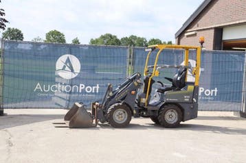 Veiling: Kniklader Eurotrac W10 Diesel 16kW 2020, Ophalen, Wiellader of Shovel