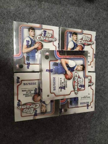 2025/26 Topps Chrome Cooper Flagg Parallel card, Insert card, Nieuw