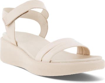 Ecco - maat 40 - Flowt Wedge Sandalen, Kleding | Dames, Schoenen, Verzenden, Nieuw