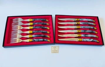 Laguiole - Bestekset voor 6 personen (12) - Z40C13 getemperd