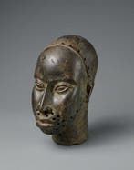 Tête Oba-bronze - Nigeria