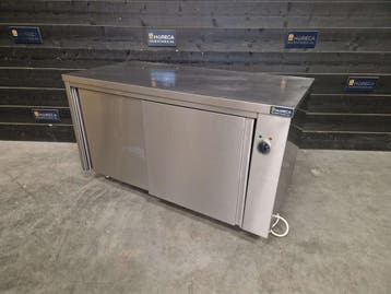 Warmhoudkast | 2 schuifdeuren | RVS | 140 cm | horeca, Gebruikt, RVS Meubilair