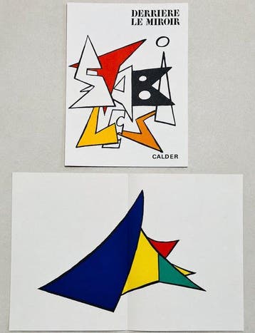 Alexander Calder (1898-1976) - 2x Litographies (from DLM n.