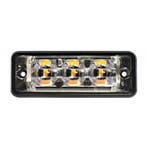 Ultra platte Slimline LED Flitser 3 LEDs Wit | 12-24v |, Verzenden, Nieuw