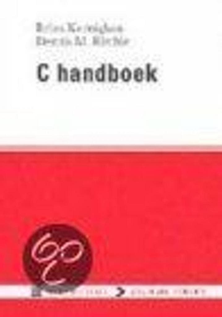 C handboek / Prentice-Hall/Academic Service serie, Boeken, Informatica en Computer, Gelezen, Verzenden