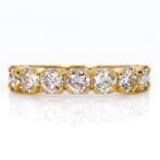 Zonder minimumprijs - Ring - 14 karaat Geel goud - 1.13ct., Nieuw