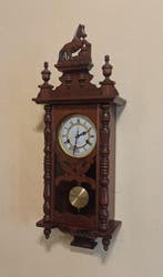 Slingerklok - Hout, Messing - 1950-1960