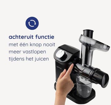 2dekans | Safecourt Kitchen Slowjuicer - Juicer - Groenten, Huis en Inrichting, Ophalen of Verzenden, Zo goed als nieuw