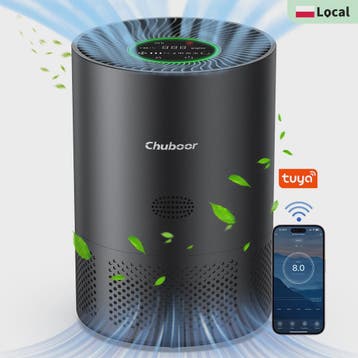 Chuboor Luchtreiniger met H13 HEPA Filter - Verwijder Geuren, Verzenden, Nieuw