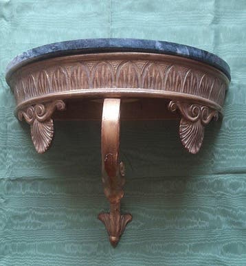 Wandtafel - Hout - Kleine Empire-consolle
