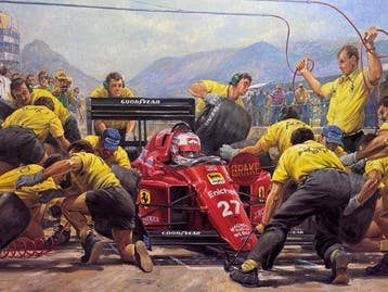 Ferrari - Brazillian Grand Prix - Nigel Mansell - 1989 -, Nieuw