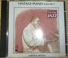 cd - Various - Vintage Piano Volume 5, Verzenden, Zo goed als nieuw