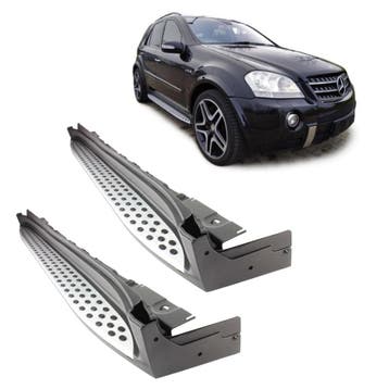 Running boards | geschikt voor Mercedes-Benz | M-Klasse ML W, Verzenden