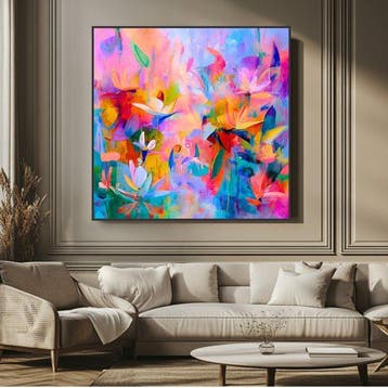 Marta Ellie (1985) - Pastel Bloom Symphony XXL, Antiek en Kunst