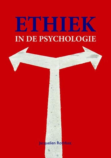 Ethiek in de psychologie 9789043017398 Jacquelien Rothfusz, Verzenden, Zo goed als nieuw, Jacquelien Rothfusz