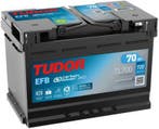 Tudor EFB accu | TL700 | 12V 70Ah, Auto-onderdelen, Accu's en Toebehoren, Ophalen of Verzenden, Nieuw