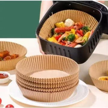 Airfryer Bakpapier Liners – Wegwerp Anti-Aanbak Papier, Verzenden, Nieuw