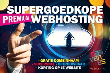 Supergoedkope Premium webhosting, Domeinregistratie