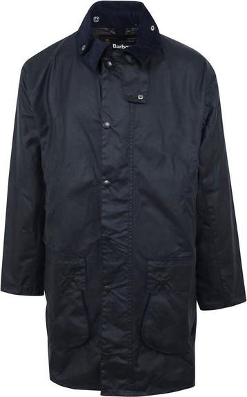Barbour Border Wax Jas Blauw maat 60 Heren, Verzenden, Nieuw, Blauw, Barbour