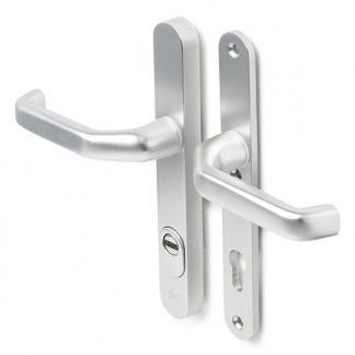 Veiligheidsbeslag met kruk | Intersteel | 92 mm, Doe-het-zelf en Verbouw, Hang- en Sluitwerk, Nieuw, Verzenden
