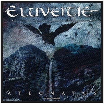 Eluveitie - Ategnatos - patch officiële merchandise, Ophalen of Verzenden, Nieuw, Kleding