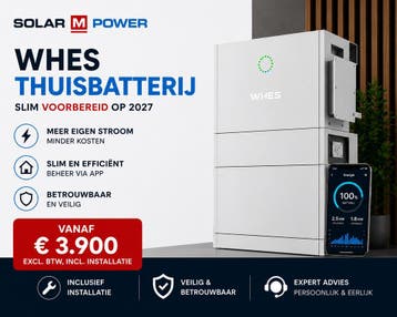 WHES Thuisbatterij incl. installatie vanaf € 3.900, Doe-het-zelf en Verbouw, Nieuw