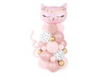 Ballonnen Pilaar Pink Cat (140cm), Ophalen of Verzenden, Nieuw