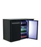 Barkoeler | 299L | LED | 2  deuren | geventileerde koelin..., Verzenden, Nieuw in verpakking