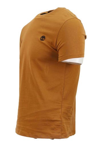 Timberland T-shirt in maat S Oranje, Kleding | Heren, Verzenden, Zo goed als nieuw, Overige kleuren, Timberland