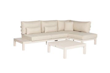Suns Vita hoek loungeset Camel sand frame, teak en naturel, Tuin en Terras, Tuinsets en Loungesets, Nieuw